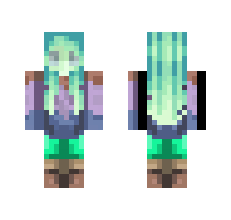 Color Madness Girl - Girl Minecraft Skins - image 2