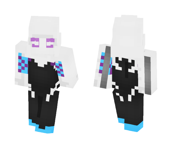 Spider-Gwen - Marvel - Comics Minecraft Skins - image 1