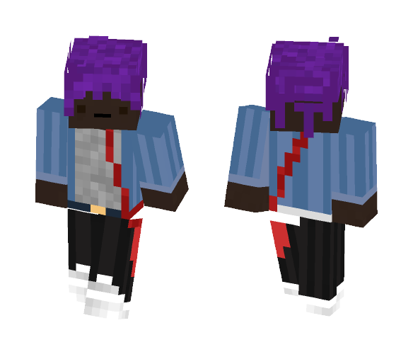 Vertical Uzi Little - Male Minecraft Skins - image 1