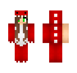 Red-Dinosaur Jumpsuite