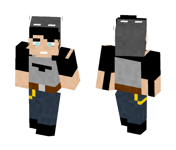 Batman as a Teenager | for Mar3kCz - Batman Minecraft Skins - image 1