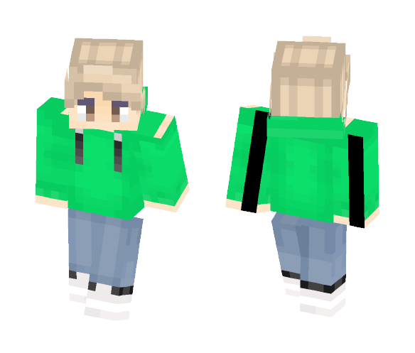 Green Hoodie ~ Cfhminecraft - Male Minecraft Skins - image 1
