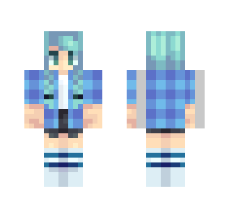 Ocean man, take me by the hand - Female Minecraft Skins - image 2