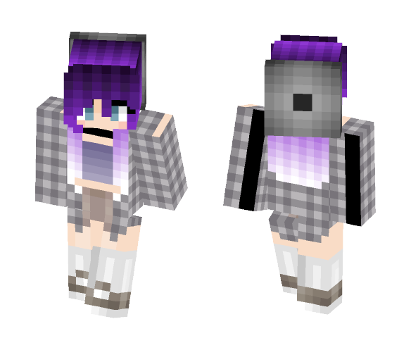 an old skin - Female Minecraft Skins - image 1