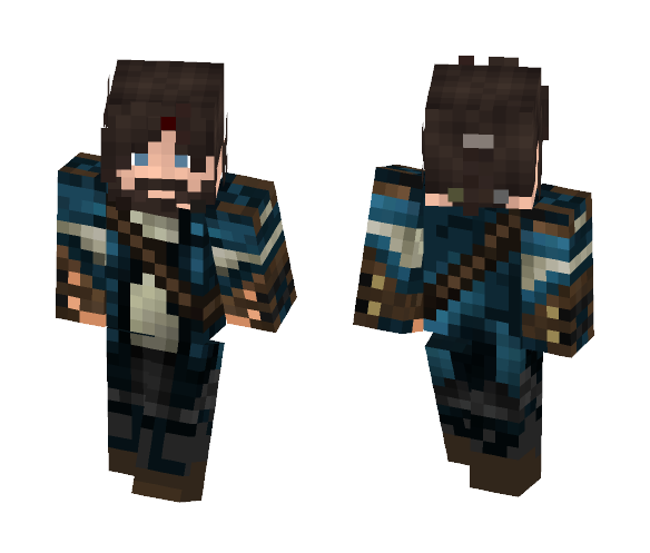Bearded Medieval Man - Male Minecraft Skins - image 1