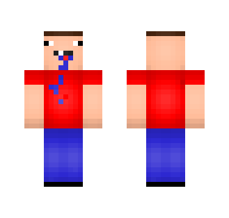 A Noob w/ Drool - Male Minecraft Skins - image 2