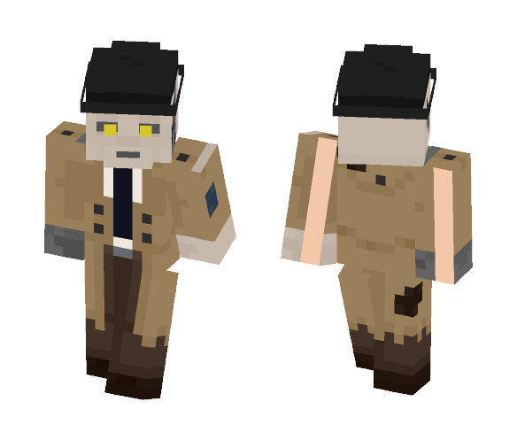 Nick Valentine - Fallout - Male Minecraft Skins - image 1