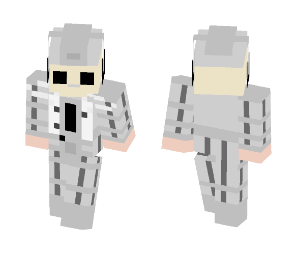 Download Free 1966 Mondasion Cyberman Skin for Minecraft image 1 1966 Mondasion Cyberman - Interchangeable Minecraft Skins - image 1