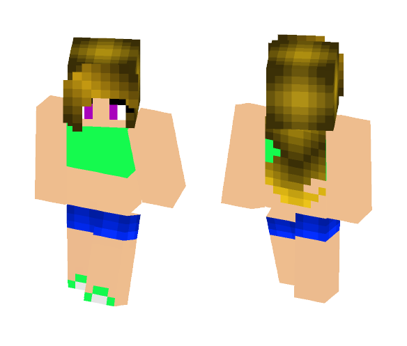 Summer Crop Top - Female Minecraft Skins - image 1