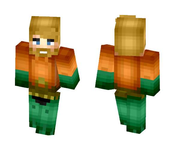 Aquaman | Arthur Curry | - Comics Minecraft Skins - image 1
