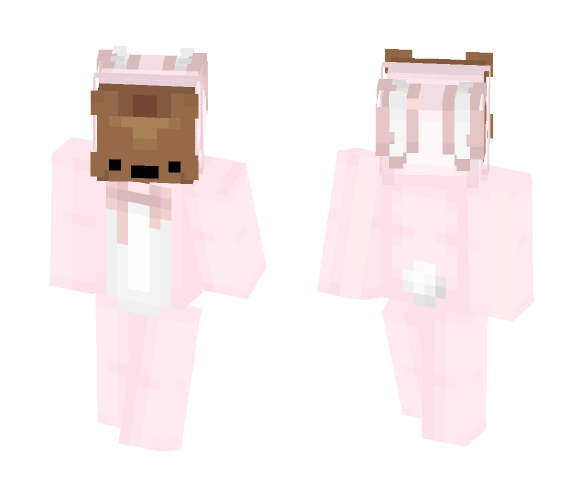 Cute Bear PJs - Male Minecraft Skins - image 1