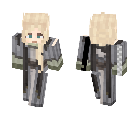 Blue Dress - Female Minecraft Skins - image 1