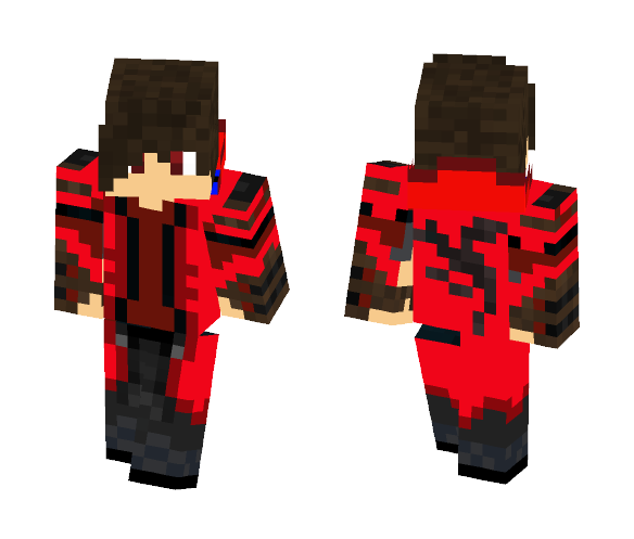 Red Eye Villan - Male Minecraft Skins - image 1