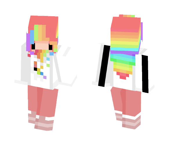 Download Free Girl #12 Skin for Minecraft image 1 Girl #12 - Girl Minecraft Skins - image 1