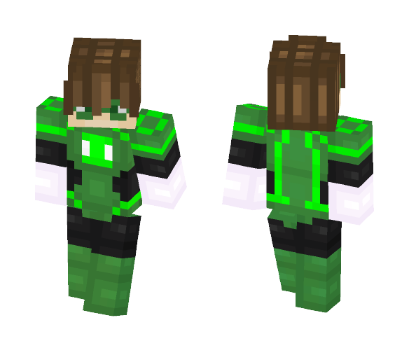 OC Green Lantern - Comics Minecraft Skins - image 1