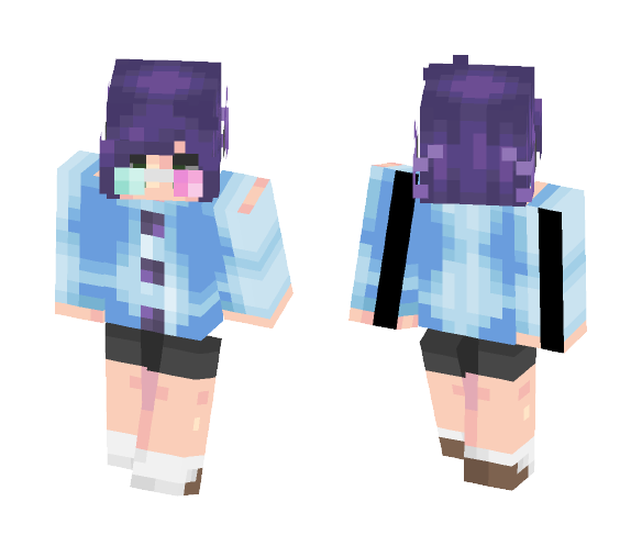 Gorillaz Noodle - Female Minecraft Skins - image 1
