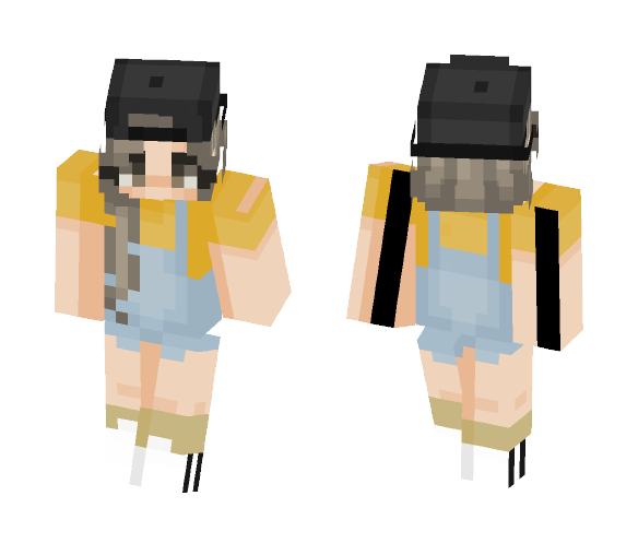 overallz - Female Minecraft Skins - image 1