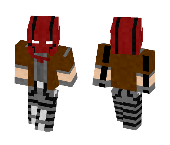 Red hood | Rebirth redux - Male Minecraft Skins - image 1