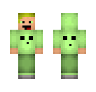 Slime Guy Hoodie - Male Minecraft Skins - image 2