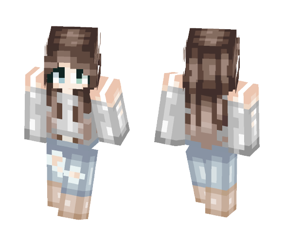 Casual ~ Shoςκα - Female Minecraft Skins - image 1