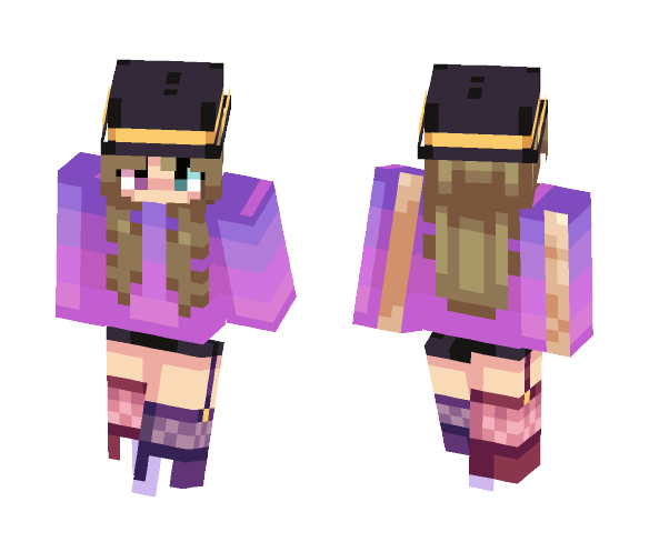 Falling sky - Female Minecraft Skins - image 1
