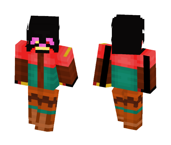Underfell - PaperJam (PaperCut) - Male Minecraft Skins - image 1