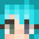 Blue Hair - Female Minecraft Skins - image 3