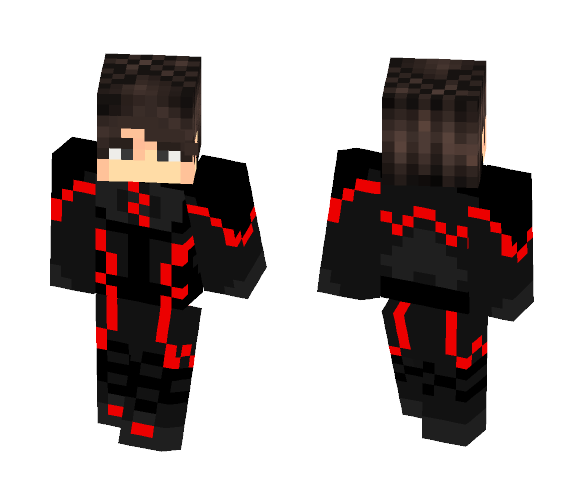 Download Free Speedster Red Skin for Minecraft image 1 Speedster Red - Male Minecraft Skins - image 1