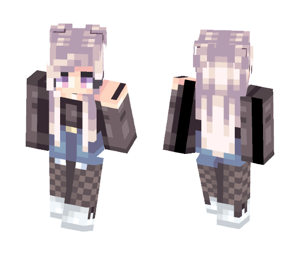 Silver Nights - Female Minecraft Skins - image 1