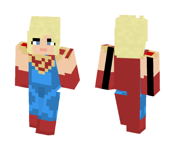 Supergirl - Injustice 2 - Female Minecraft Skins - image 1