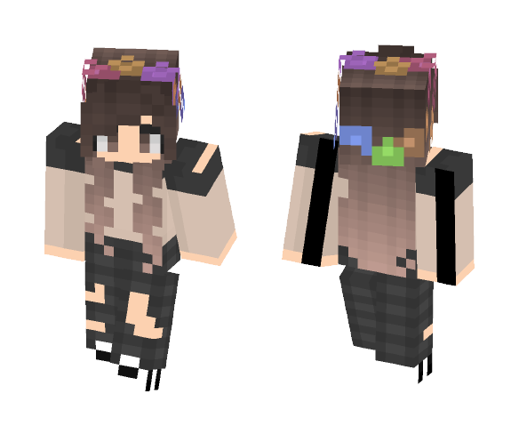 chaosfiree2 - Female Minecraft Skins - image 1