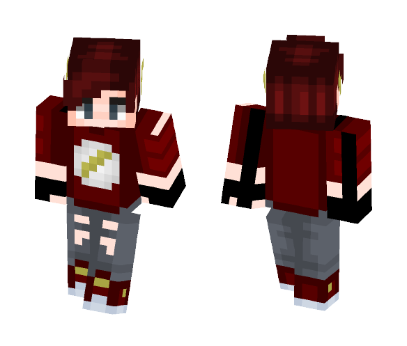 Flash Fan Boy - Boy Minecraft Skins - image 1