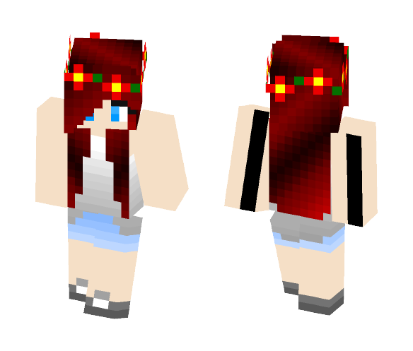 Summer Girl - Girl Minecraft Skins - image 1