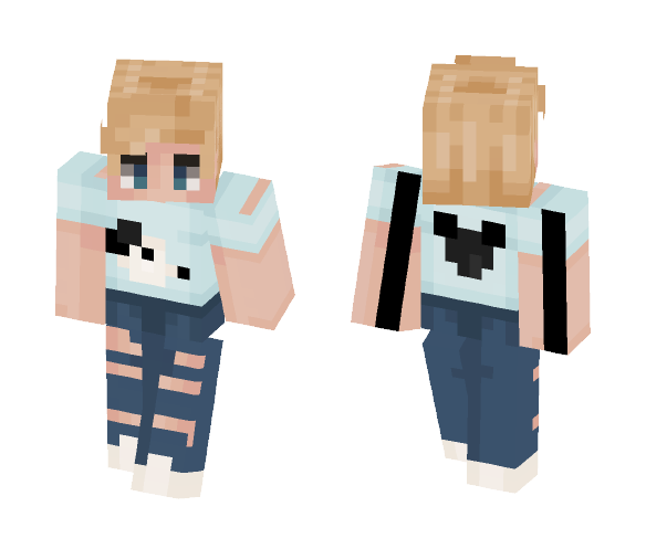 Mickey mouse ❤ - Male Minecraft Skins - image 1
