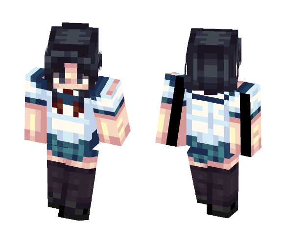 yandere chan- Ayano Aishi - Female Minecraft Skins - image 1