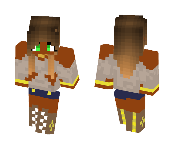 Download Free Exotic Girl (beautiful girl) Skin for Minecraft image 1 Exotic Girl (beautiful girl) - Girl Minecraft Skins - image 1