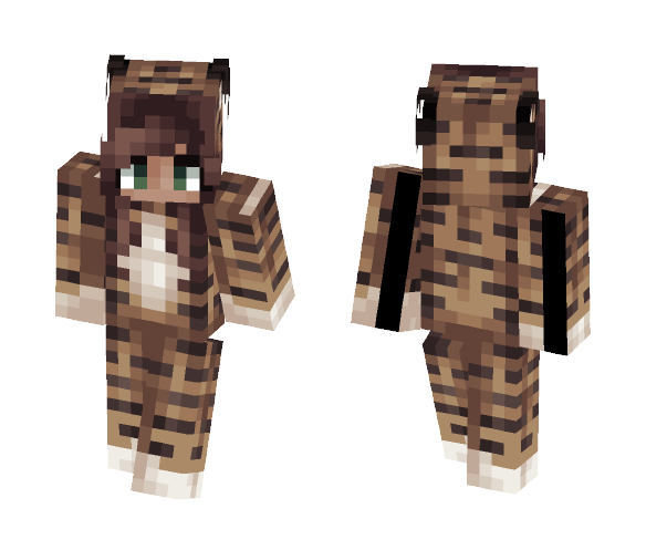 Download Free I'm a Tiger And I'm Not Lion Skin for Minecraft image 1 I'm a Tiger And I'm Not Lion - Female Minecraft Skins - image 1