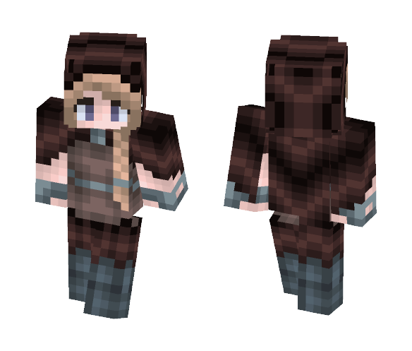 Download Free The Traveller Skin for Minecraft image 1 The Traveller - Female Minecraft Skins - image 1