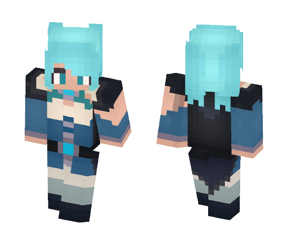 Download Free Evie the Winter Witch Paladins Skin for Minecraft image 1 Evie the Winter Witch Paladins - Female Minecraft Skins - image 1