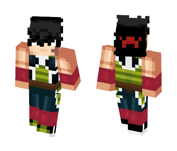 Bardock - Male Minecraft Skins - image 1
