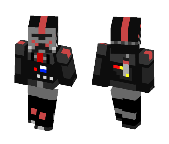 Download Free Old Republic imperial Trooper Skin for Minecraft image 1 Old Republic imperial Trooper - Male Minecraft Skins - image 1