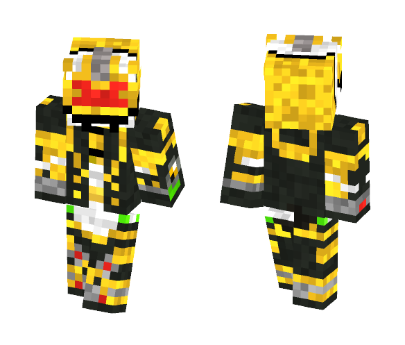 Download Free Kamen Rider Necrom: Yujou Burst Skin for Minecraft image 1 Kamen Rider Necrom: Yujou Burst - Male Minecraft Skins - image 1