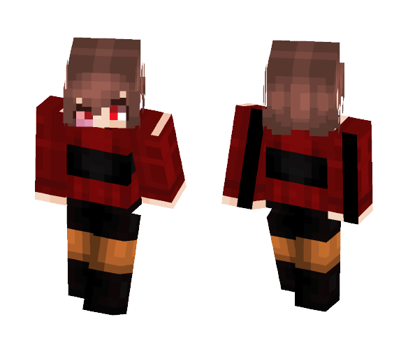 Underfell ~ Chara - Female Minecraft Skins - image 1