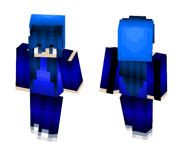 Blue - Female Minecraft Skins - image 1