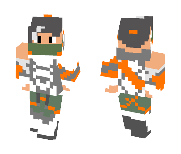 Overwatch | Cyberninja Hanzo - Male Minecraft Skins - image 1
