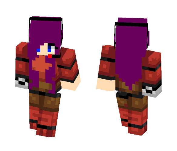 FNAF FOXY GIRL - Girl Minecraft Skins - image 1