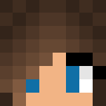 Download Free blue dress girl Skin for Minecraft image 3 blue dress girl - Girl Minecraft Skins - image 3