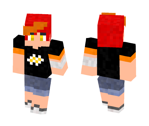 Download Free Summer Boy - Fighting Spirit! Skin for Minecraft image 1 Summer Boy - Fighting Spirit! - Boy Minecraft Skins - image 1