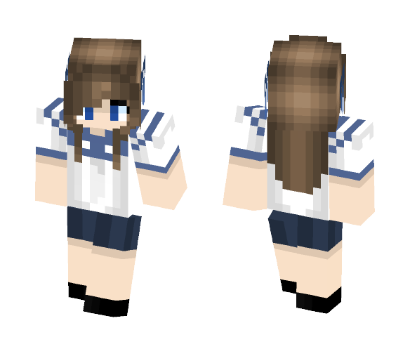 Download Free -=Fruits Basket=- Tohru Honda Skin for Minecraft image 1 -=Fruits Basket=- Tohru Honda - Female Minecraft Skins - image 1