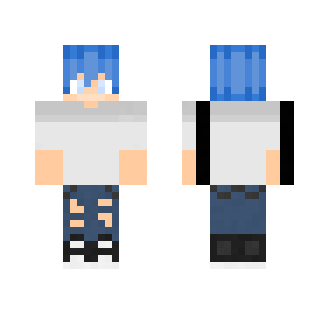 tried to shade (boy version) - Male Minecraft Skins - image 2